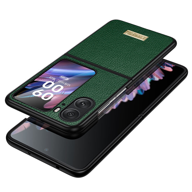 SULADA for Oppo Find N2 Flip 5G Ultra-thin Electroplating Cover Litchi Texture PU Leather Coated PC TPU Phone Case SULADA for Oppo Find N2 Flip 5G Ultra-thin Electroplating Cover Litchi Texture PU Leather Coated PC TPU Phone Case